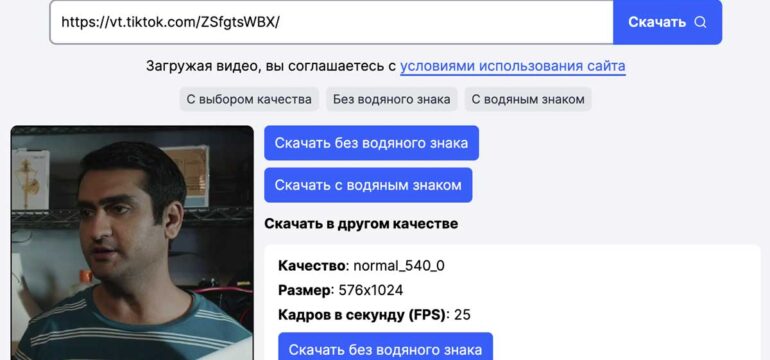 Способы скачать видео с Тик Ток в 2025 году